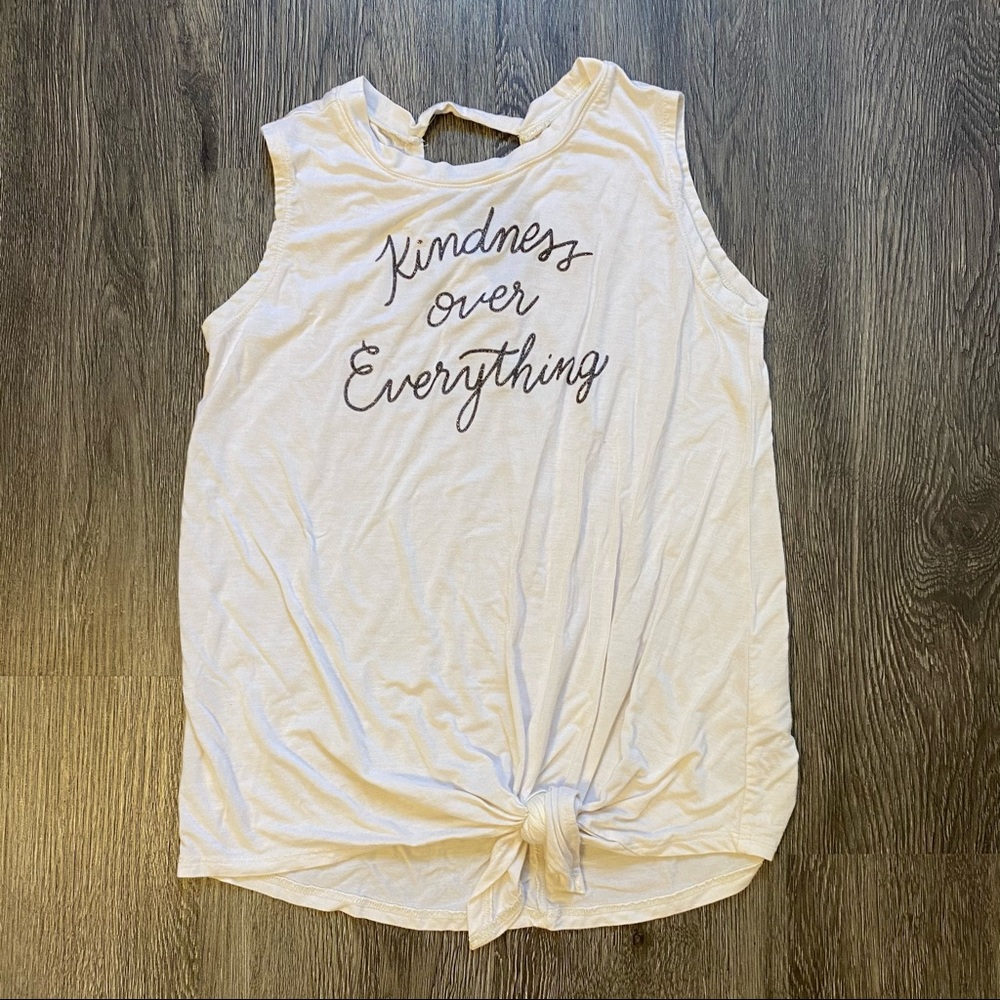 Old Navy Girls L 10-12 Tank Top Cut Out Detail